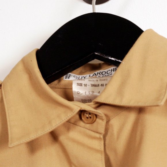 Guy Laroche Diffusion Paris France 1970s Blouse - Picture 10 of 10